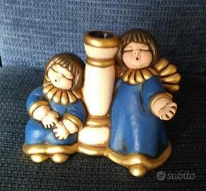 Angeli Thun portacandela blu