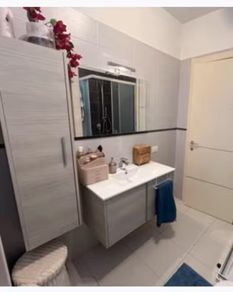 Mobile bagno sospeso + specchio