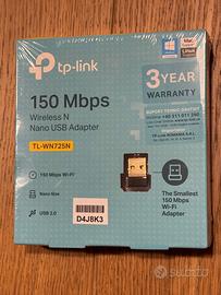 SCHEDA WIRELESS N 150MBPS USB TP-LINK TL-WN725N