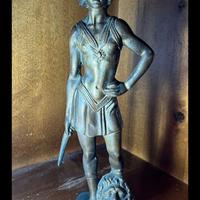 Scultura Davide bronzo