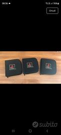 Set 3 porta CD Playstation Originale 