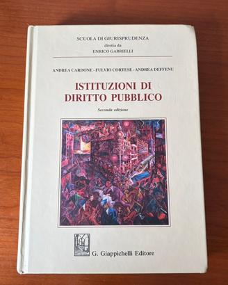 Libro “Istituzioni di diritto pubblico”