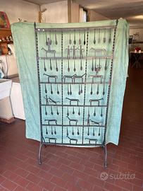 Pannello in ferro battuto del ‘900