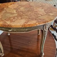 Tavolino con marmo