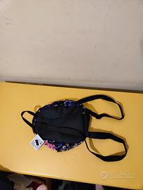 zainetto bambina ragazza paillettes viola gothic 