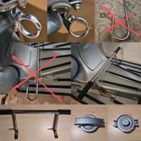 modelli Vespa poggiapiedi pezzi 4 bobina gommini 