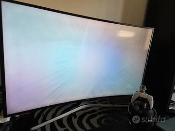 TV 49 pollici curvo Samsung 4K
