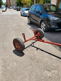 Carrello trasporto motozappa
