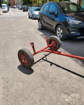 Carrello trasporto motozappa