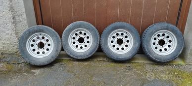 Ruote complete SUZUKI Samurai/ Jimmi 205/70 R15
