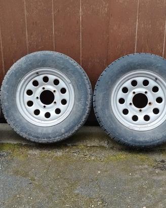 Ruote complete SUZUKI Samurai/ Jimmi 205/70 R15