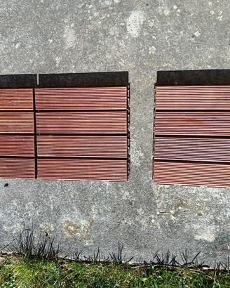 mattonelle in legno per esterno