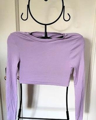 top lilla corto ZUIKI