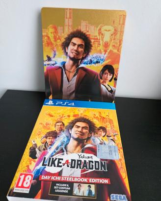 Yakuza Like A Dragon Day Ichi Steelbook Edition 