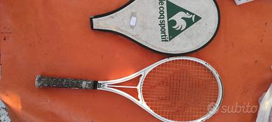 Racchetta tennis vintage le coq sportif + Maxima