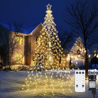 Joomer 274 LED Luci Albero di Natale con Anello e