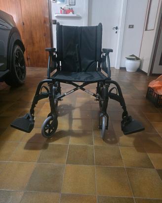 SEDIA A ROTELLE PIEGHEVOLE 