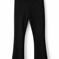 Pantalone nero con dettaglio catena
