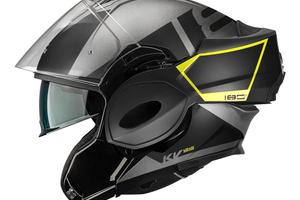 Casco Kappa flip back KV55 BASIC grigio giallo