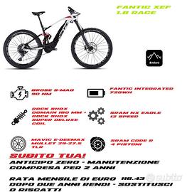 Fantic xef 1.8 sport enduro ebike720wh NOLEGGIO