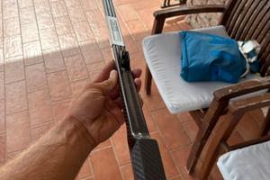 Barre in carbonio laser