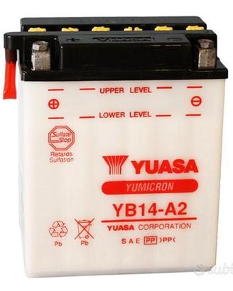 Batteria moto / quad yuasa yb14-a2