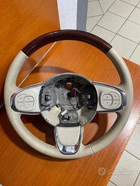 Volante Fiat 500 in legno