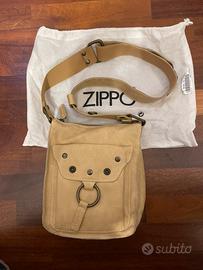 Borsa in pelle Zippo