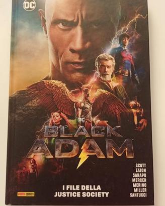 CARTONATO-BLACK ADAM-I FILE DELLA JUSTICE SOCIETY
