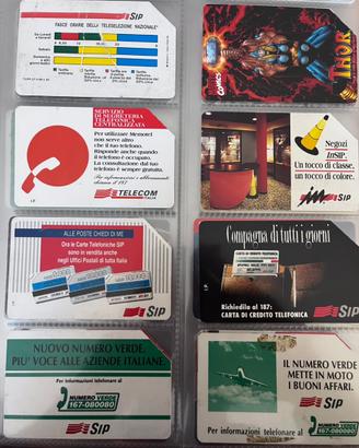 Schede telefoniche rarissime