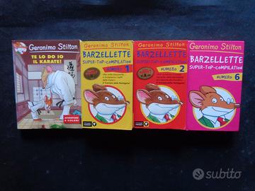 GERONIMO STILTON-n. 4 pezzi [B7]