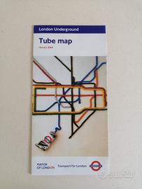 mappa "tube" di Londra del 2004