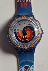 Swatch Scuba Seoul 1988 Vintage