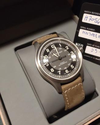Hamilton khaki field Titanium 42mm