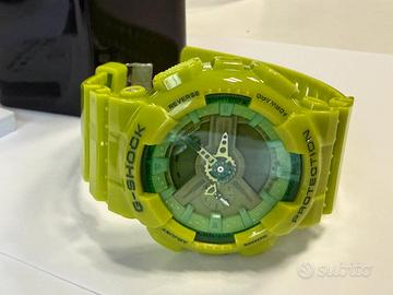 Orologio G Schock colore verde chiaro
