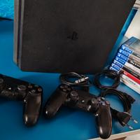 PS4 + 2 joypad + 10 giochi