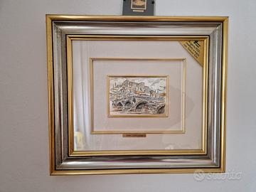 Quadro argento, quadretti, quadri