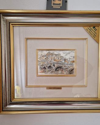 Quadro argento, quadretti, quadri