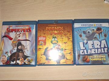 Cartoni animati blu-ray (L'era glaciale 1-5+altri)