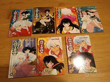 Fumetto Inuyasha 7 albi