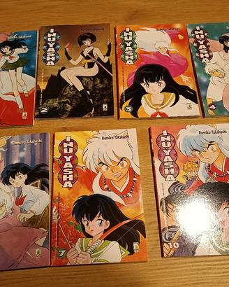 Fumetto Inuyasha 7 albi