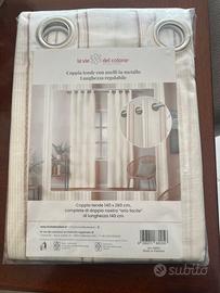 Coppie di tende da soggiorno 140 x 280 cm