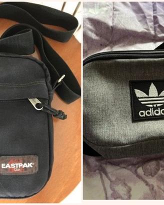 Borsello Eastpak e marsupio Adidas