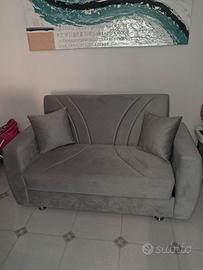 Divano letto 2 posti nuovo contenitore