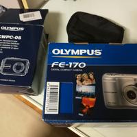 Olympus FE-170 6MP Digital Camera con custodia SU