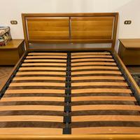 Letto matrimoniale completo di rete