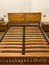 Letto matrimoniale completo di rete