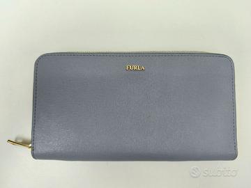 Furla potafoglio azzurro