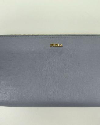 Furla potafoglio azzurro