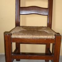 Set 6 sedie in legno massello